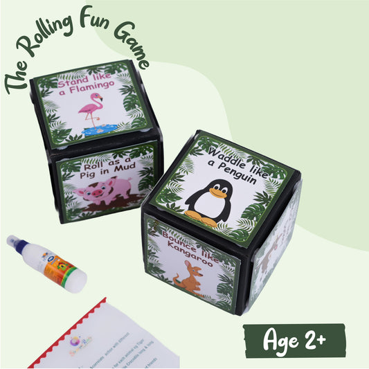 Action Dice - Physical Activity and Motor Skills Game (for ages 2+ years)