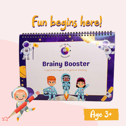 Brainy Booster Logical Reasoning Binder ( For age 3+)