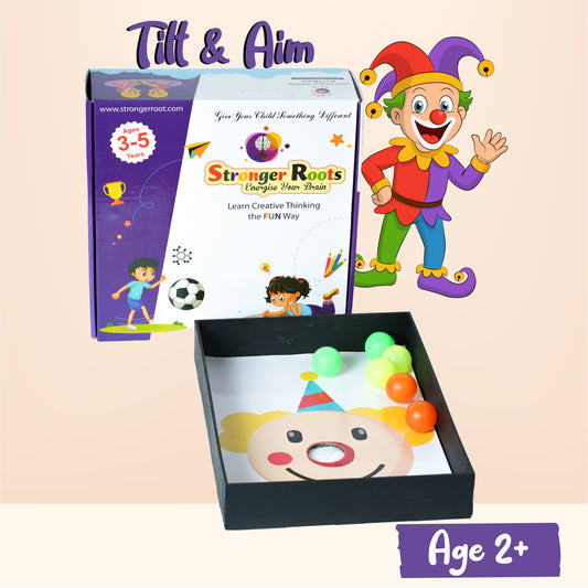 Joker Nose Aim Hand-Eye Coordination Game (for ages 2+ years)