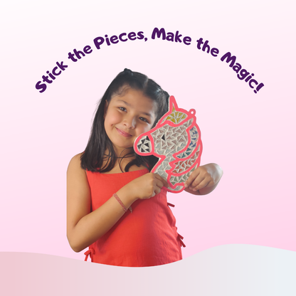 Glassemble DIY Art and Craft Kit (for ages 3+ years)