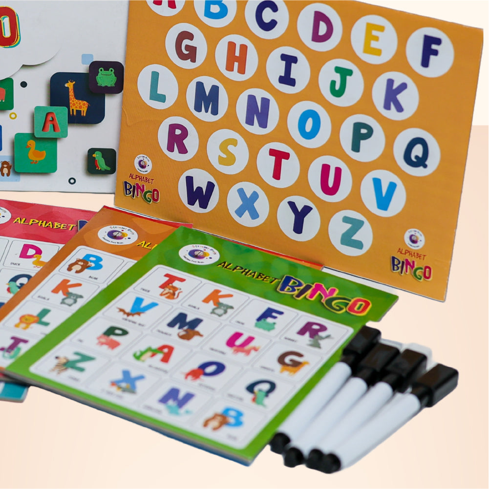 Alphabet Bingo + ABC Maze (Combo Pack)