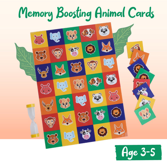 Animal Matching Game (for ages 3-5 years)