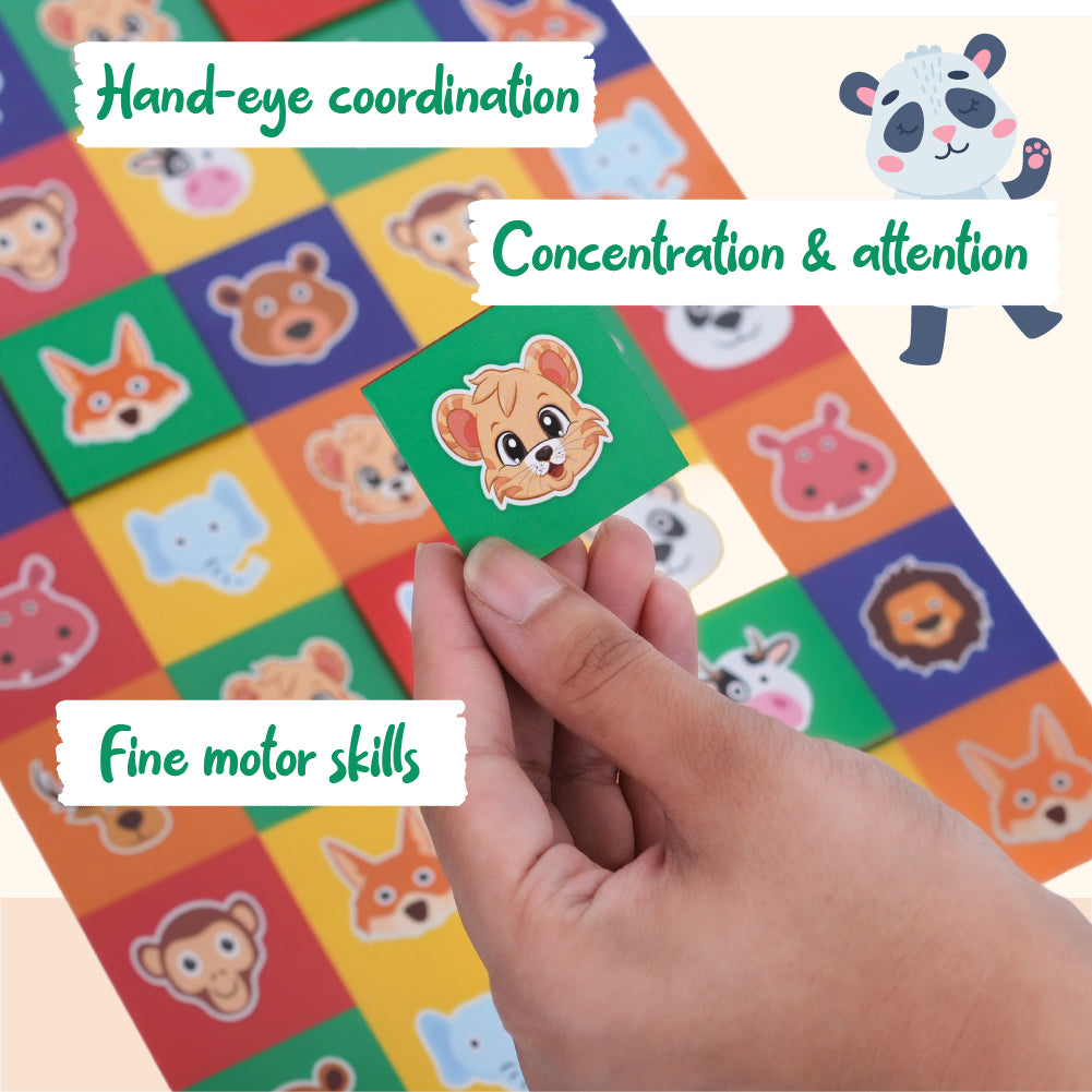 Animal Matching Game (for ages 3-5 years)