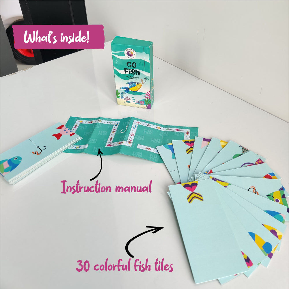 Fish Connector Game - Go fish (for ages 3-5 years)