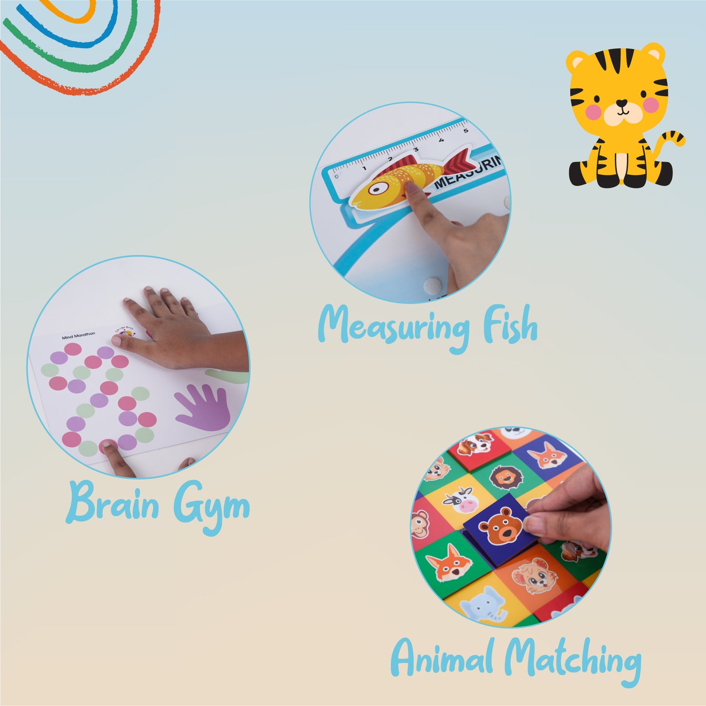 Activity Box 7 in 1 Early Learning Toy Set 2 (for ages 3-5 years)