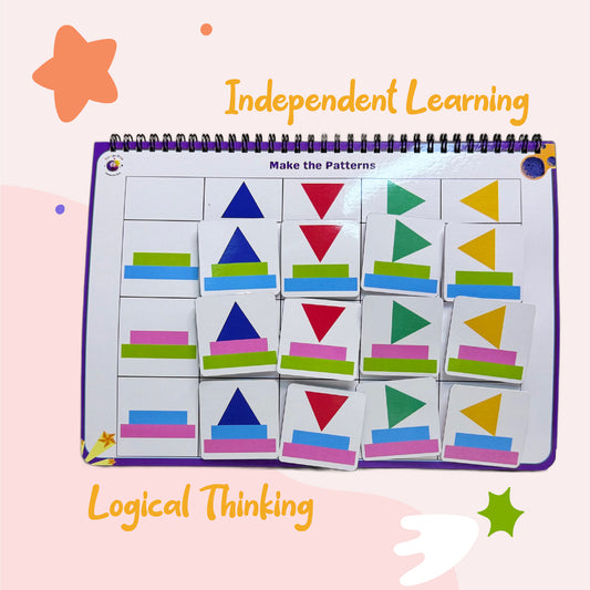 Brainy Booster Logical Reasoning Binder  ( For age 3+)
