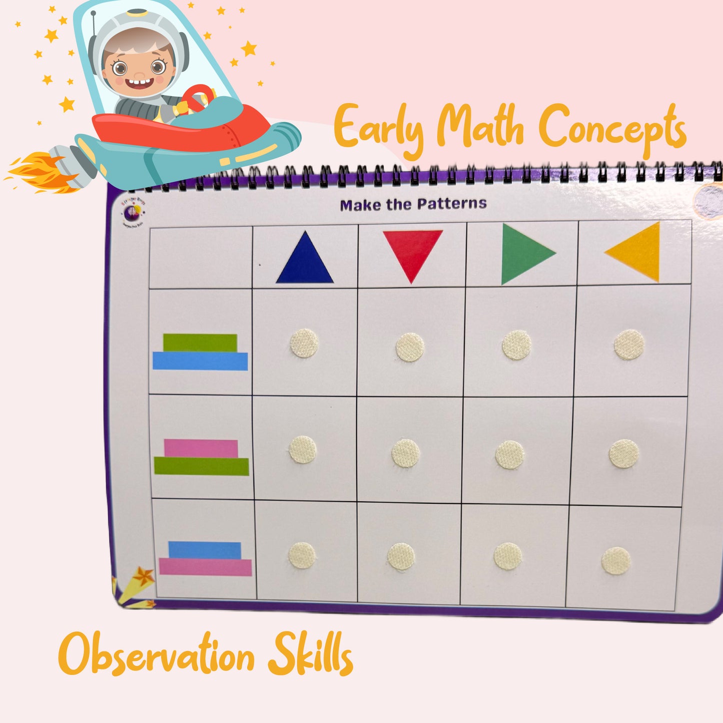Brainy Booster Logical Reasoning Binder  ( For age 3+)