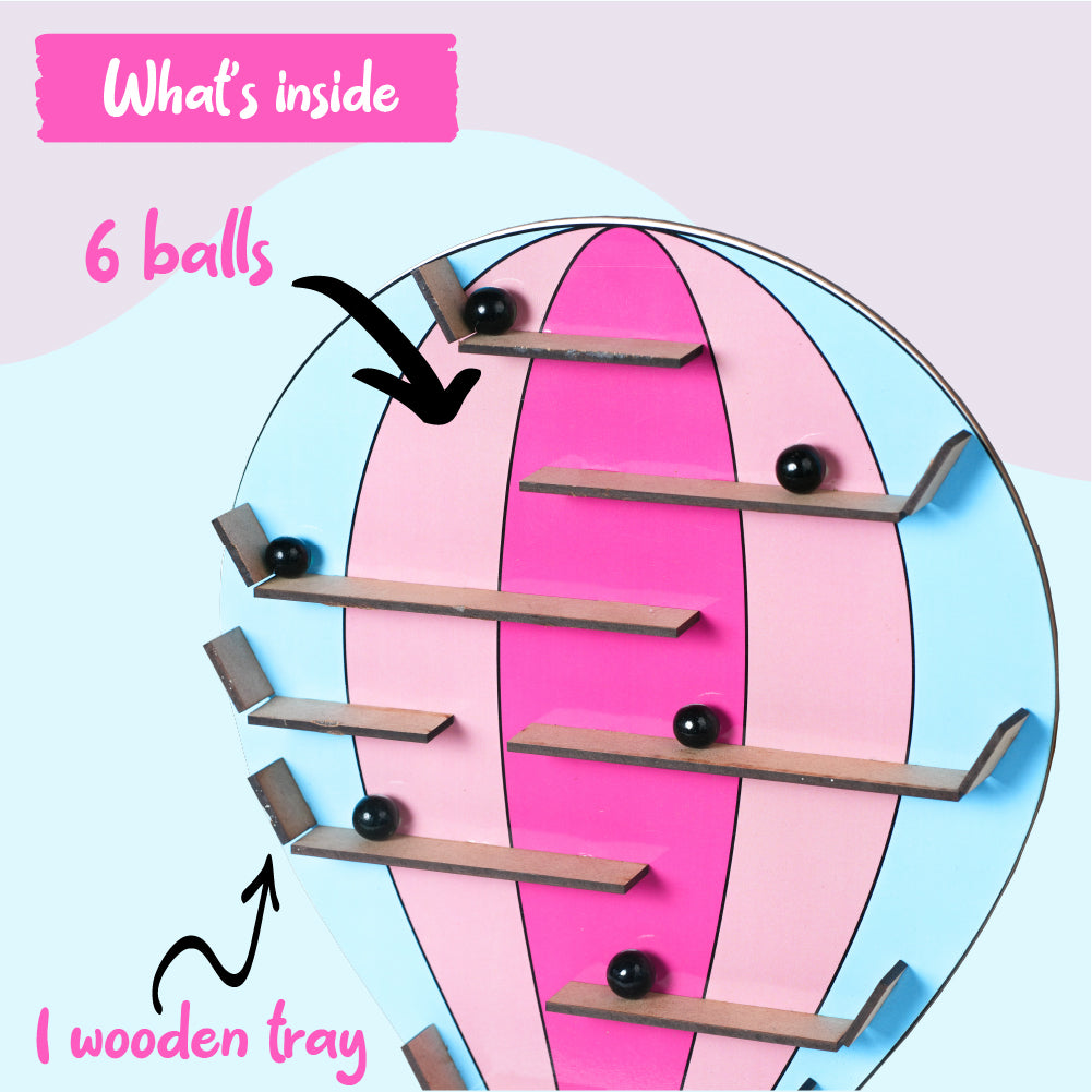 Hot Air Balloon-Balancing Game (for ages 3+ years)