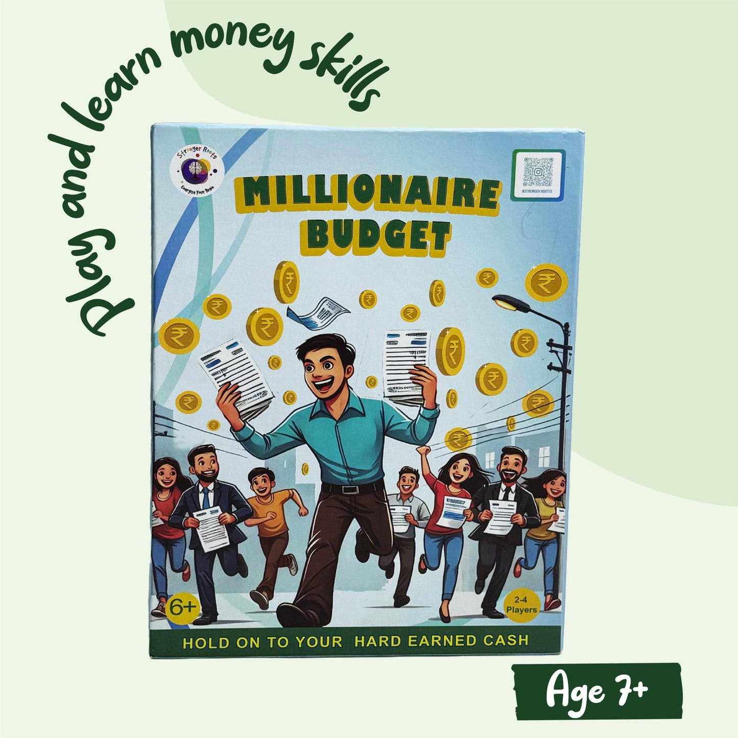 Millionaire Budget Smart Money Management Game (for ages 7+ years)