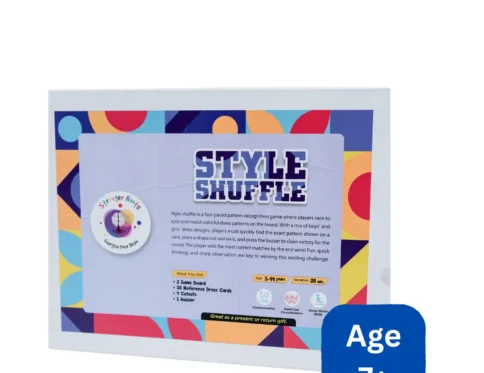 Kids Style Shuffle Pattern Matching and Observation Game (Ages 8 and Above)