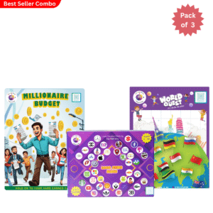 Pack of 3 World Quest + Logo Steps & Slides + Millionaire Budget