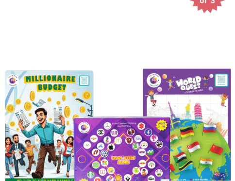 Pack of 3 World Quest + Logo Steps & Slides + Millionaire Budget