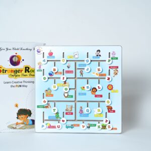 Kids ABCD Maze Alphabet Puzzle Game for Learning and Skills (Ages 4 and Above)