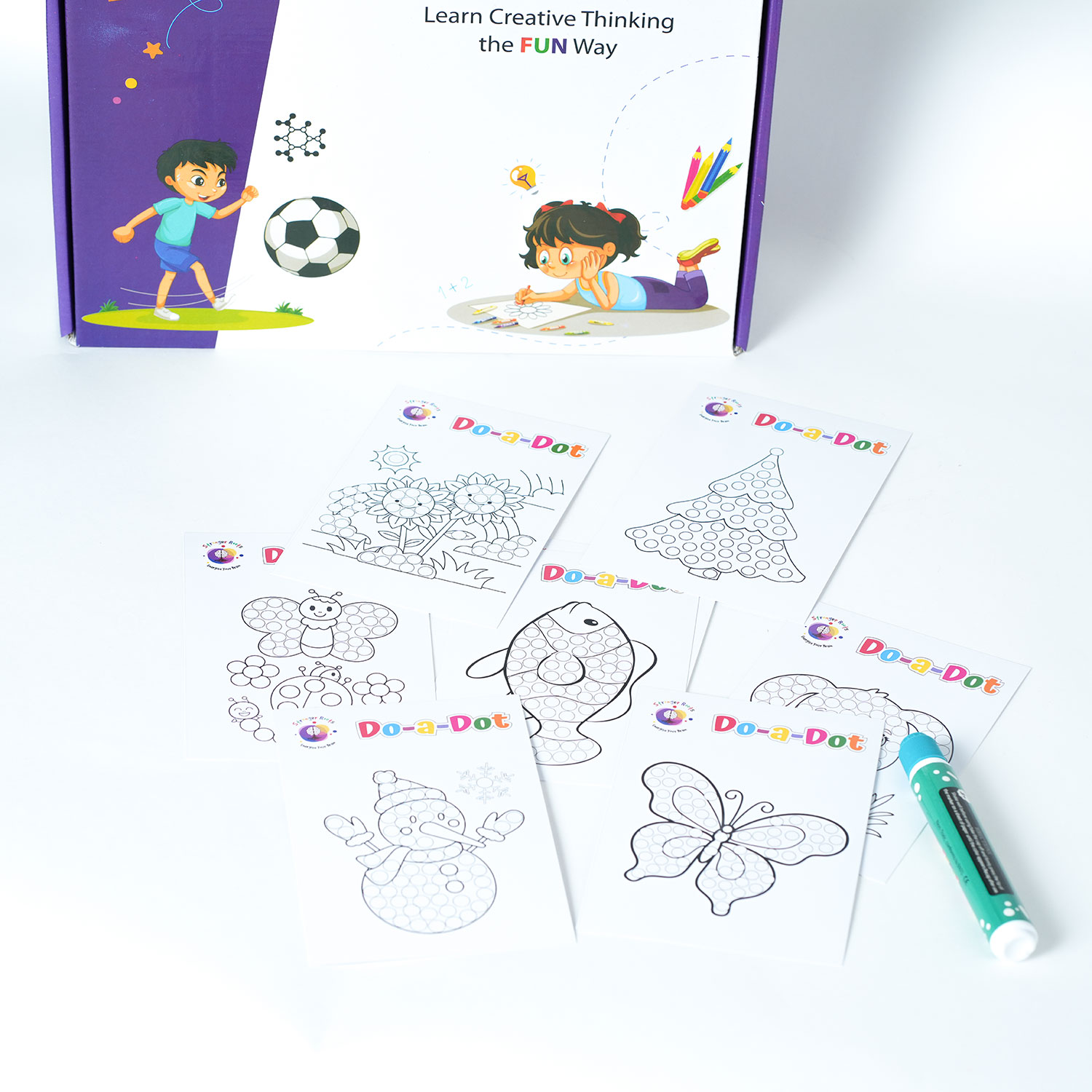 Kids Do A Dot Alphabet Activity Game for Fine Motor Skills (Ages 3 to 5 Years)