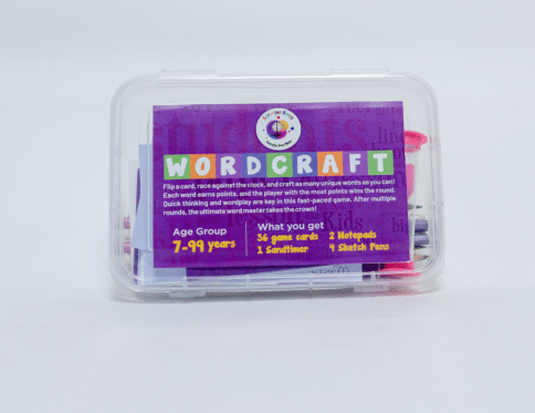 Kids Word Craft Fast-Paced Vocabulary and Spelling Game (Ages 8 and Above)