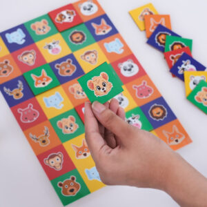 Kids Animal Matching Game for Cognitive and Motor Skills (Ages 3 to 8 Years)
